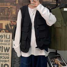 Load image into Gallery viewer, vest noir "industriel"
