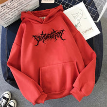 Load image into Gallery viewer, hoodie blanc "flamme"