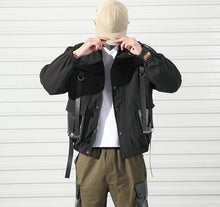Load image into Gallery viewer, manteau industriel noir
