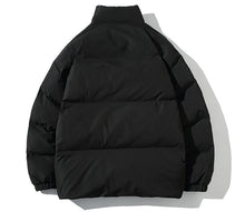 Load image into Gallery viewer, manteau noir "puffer"
